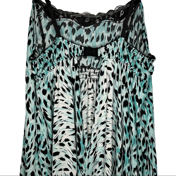 Betsey Johnson Intimates Animal Print Negligee - Picture 6 of 7